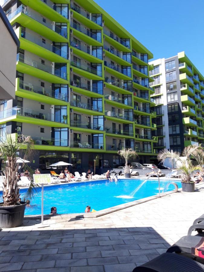 Apartament Melissa Beach Resort Pool & Spa Mamaia-Nord Navodari Ngoại thất bức ảnh