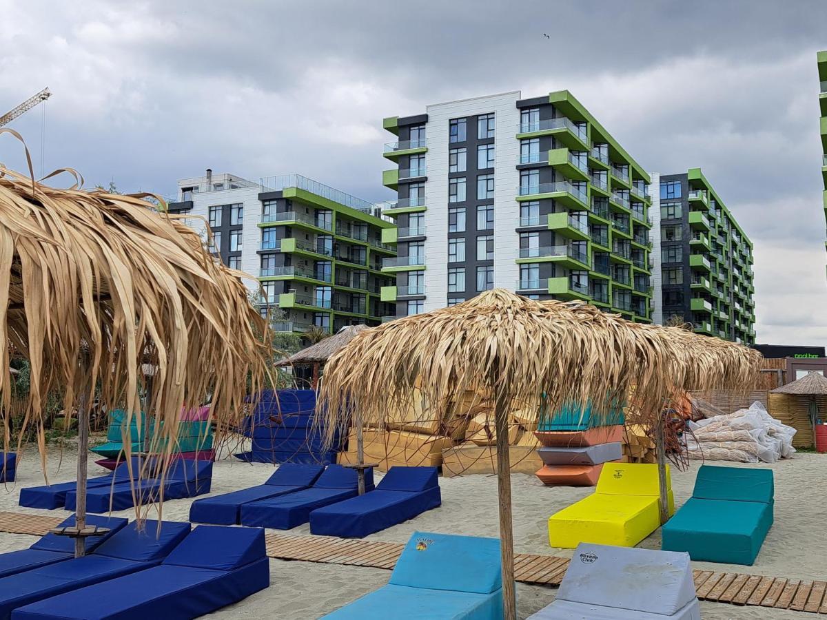Apartament Melissa Beach Resort Pool & Spa Mamaia-Nord Navodari Ngoại thất bức ảnh