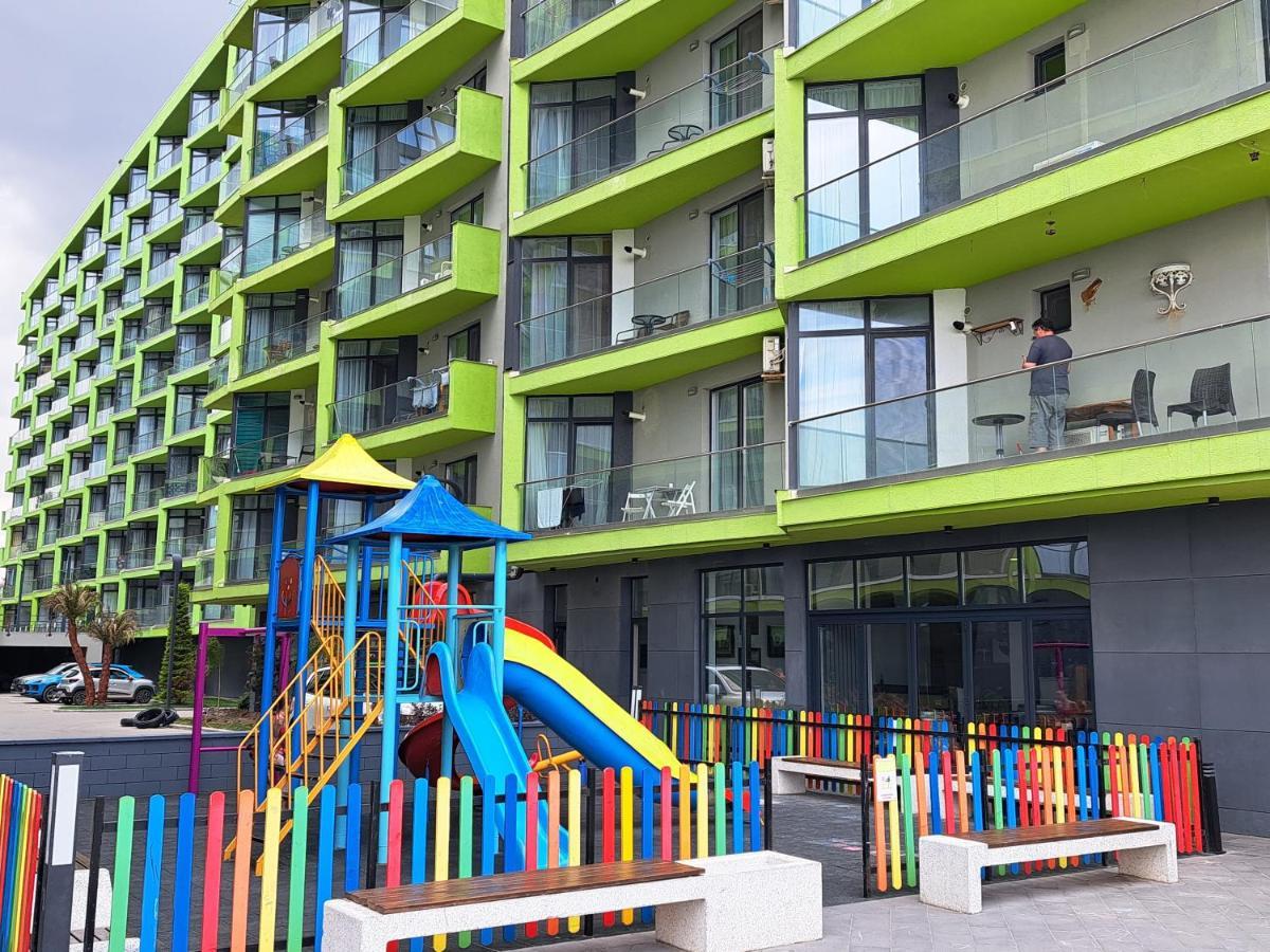 Apartament Melissa Beach Resort Pool & Spa Mamaia-Nord Navodari Ngoại thất bức ảnh