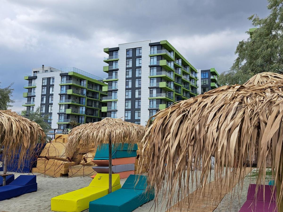 Apartament Melissa Beach Resort Pool & Spa Mamaia-Nord Navodari Ngoại thất bức ảnh