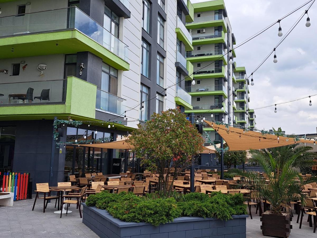 Apartament Melissa Beach Resort Pool & Spa Mamaia-Nord Navodari Ngoại thất bức ảnh