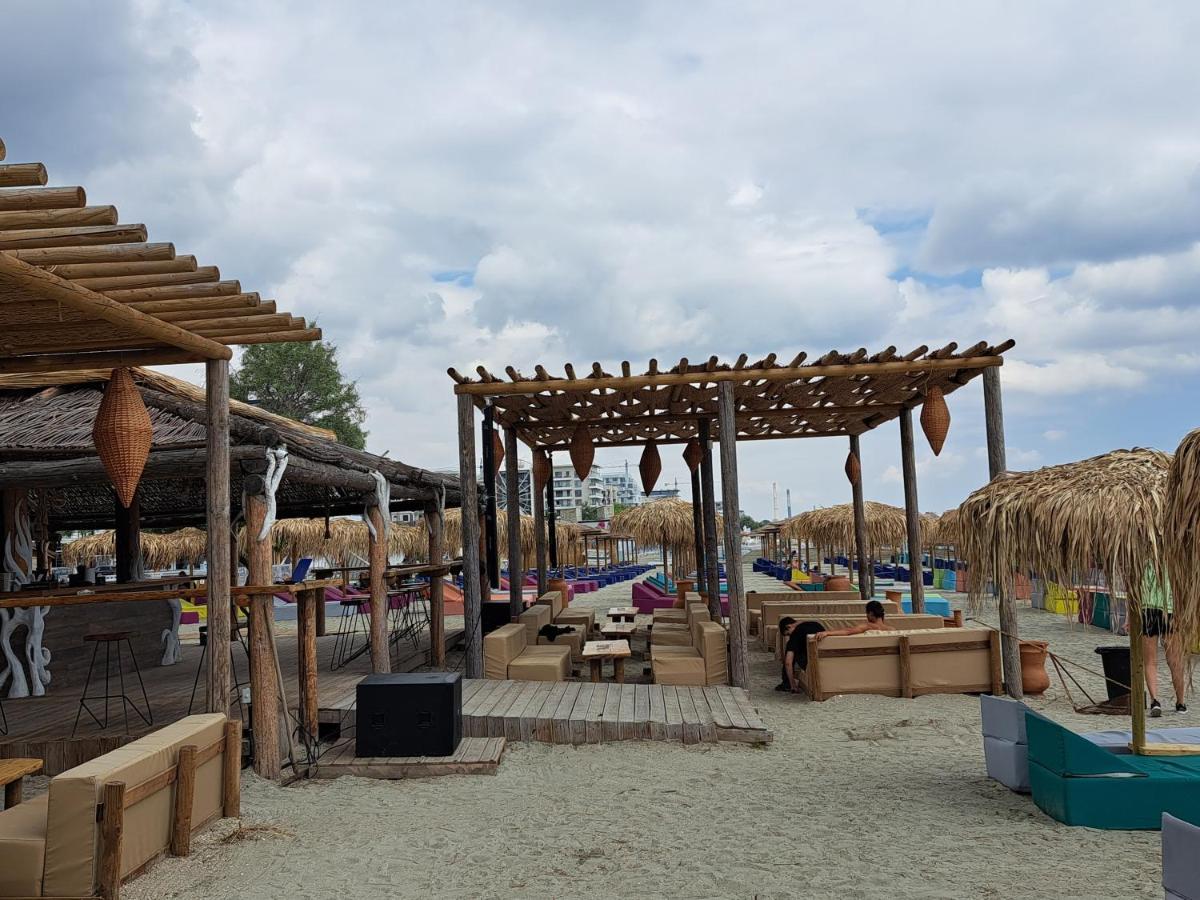 Apartament Melissa Beach Resort Pool & Spa Mamaia-Nord Navodari Ngoại thất bức ảnh
