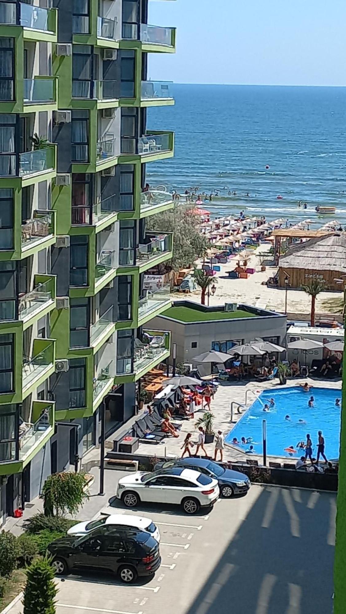 Apartament Melissa Beach Resort Pool & Spa Mamaia-Nord Navodari Ngoại thất bức ảnh