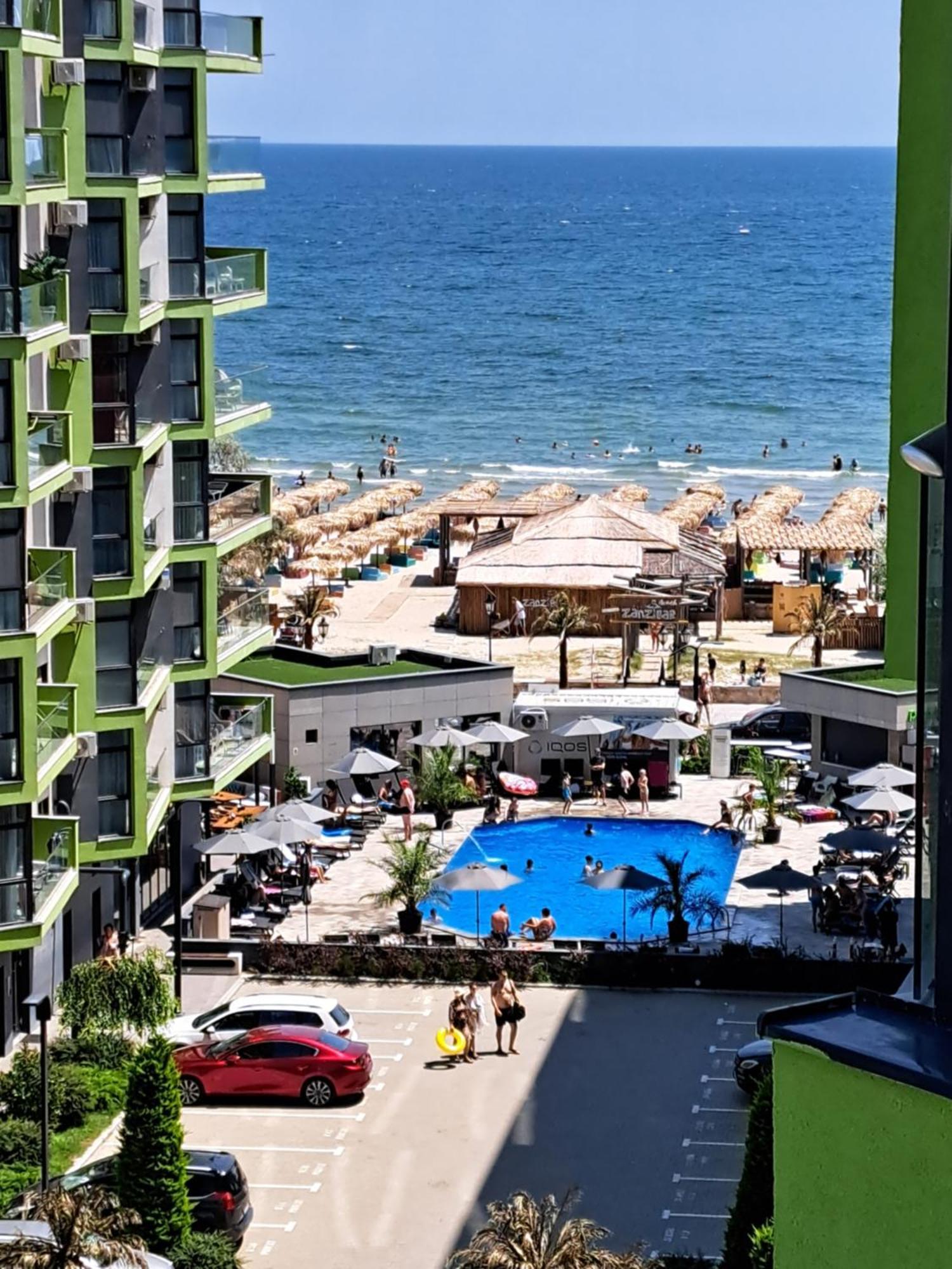 Apartament Melissa Beach Resort Pool & Spa Mamaia-Nord Navodari Phòng bức ảnh