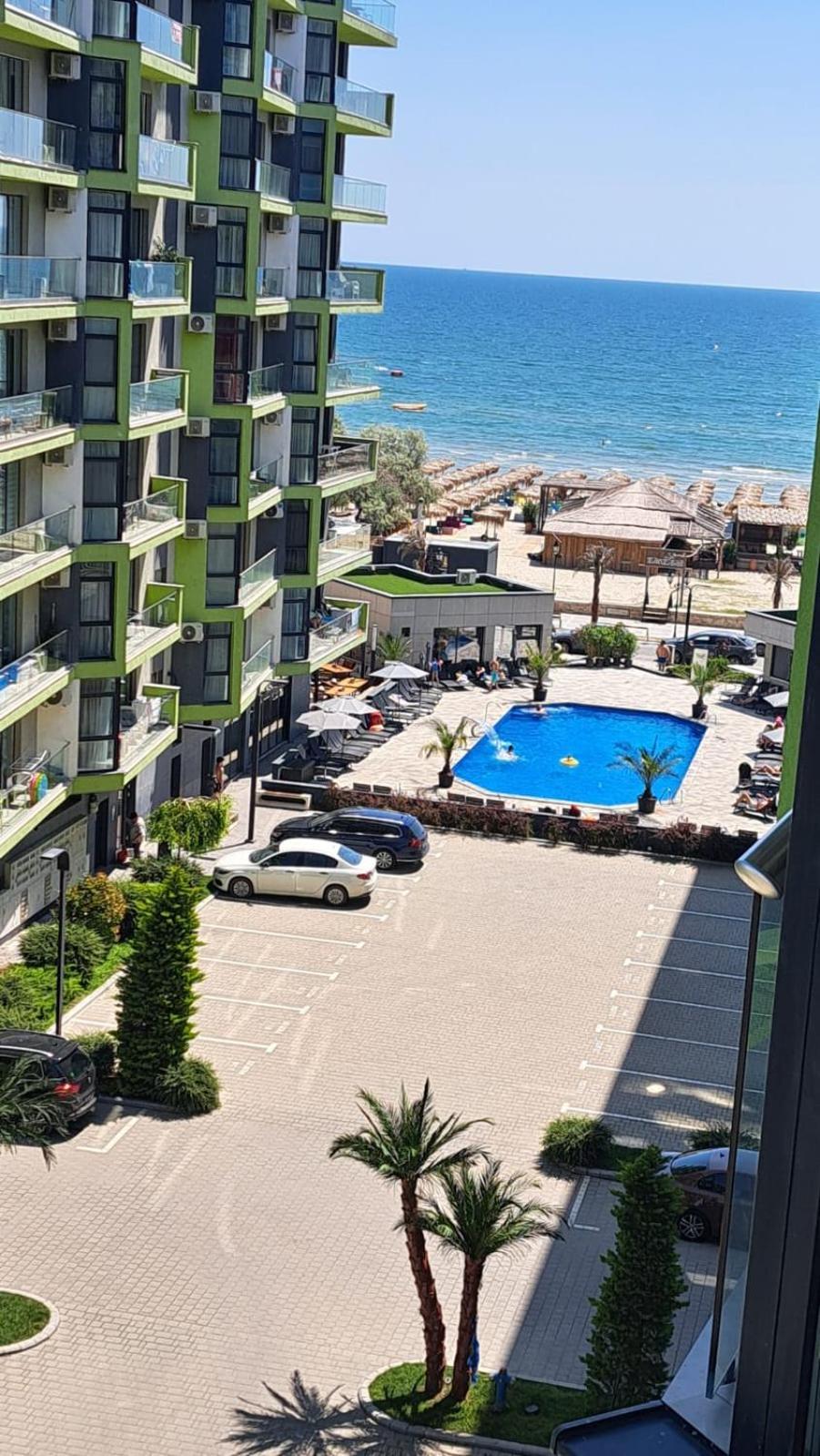 Apartament Melissa Beach Resort Pool & Spa Mamaia-Nord Navodari Ngoại thất bức ảnh
